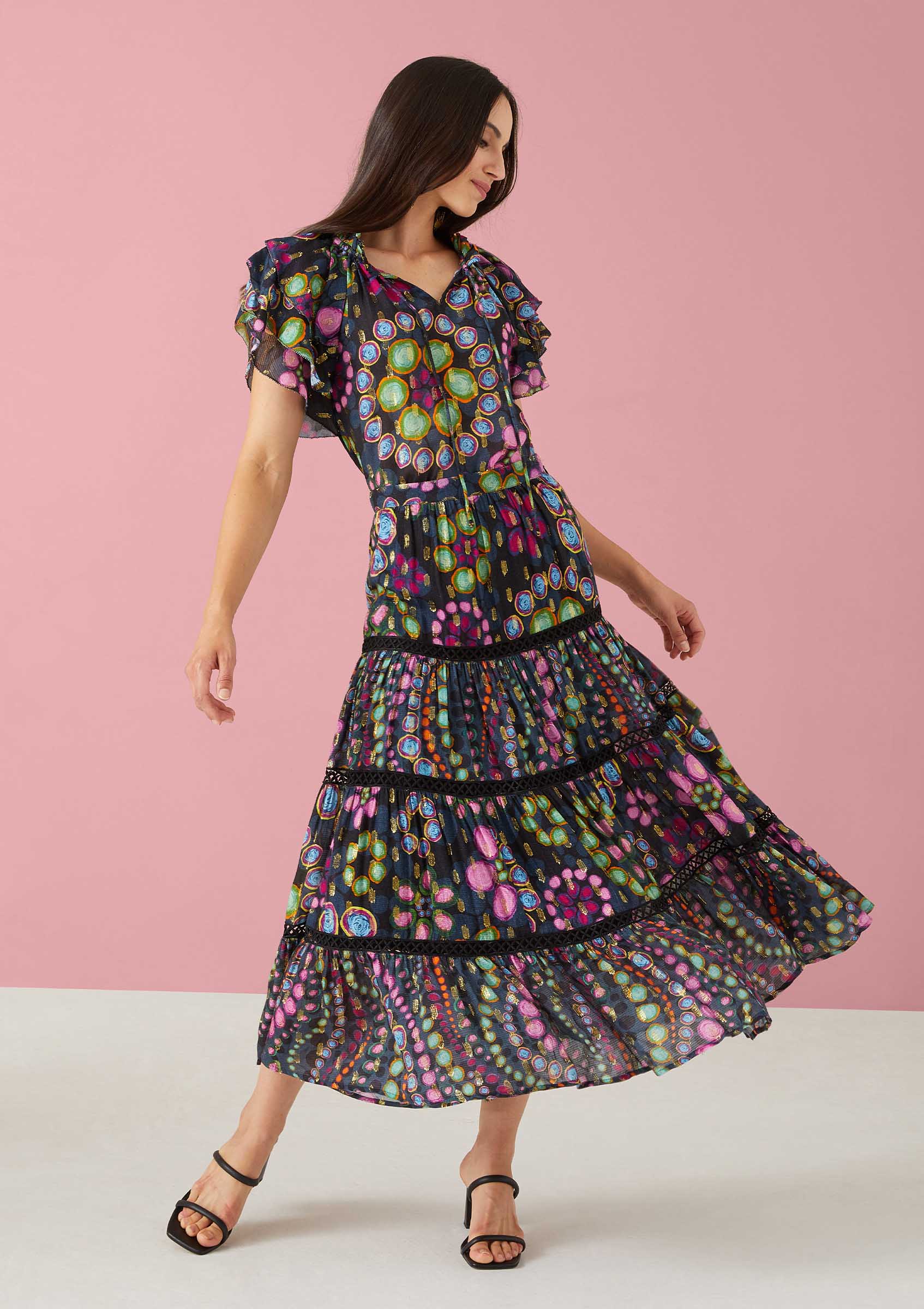 caroline tiered maxi dress The Caroline Skirt