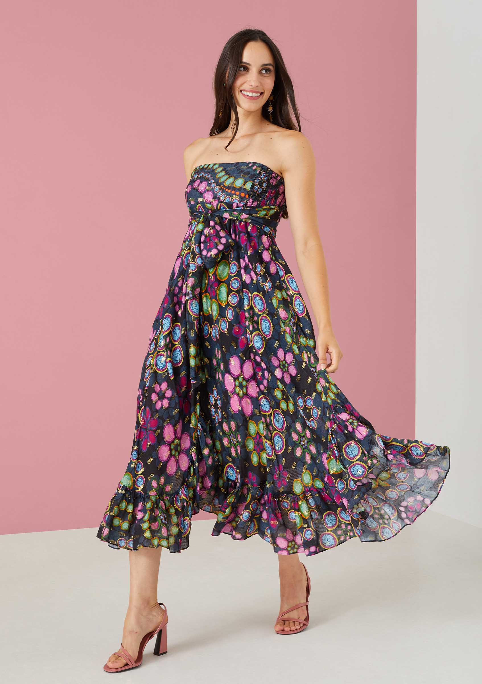The Dalia Skirt Dress Flouncy Convertible Skirt Dress Alivia