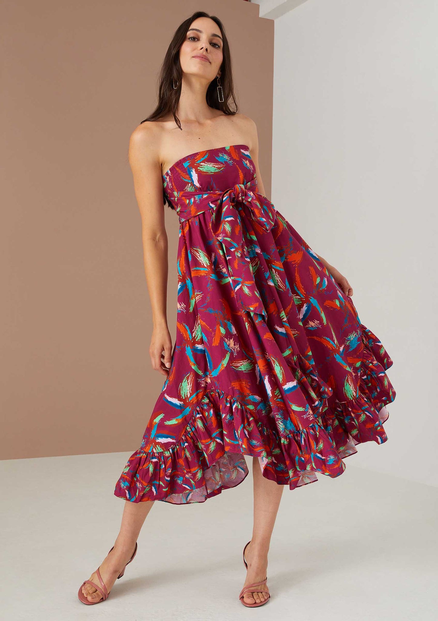 The Dalia Skirt Dress - Flouncy Convertible Skirt Dress Alivia The Dalia Skirt Dress - Flouncy Convertible Skirt Dress Alivia