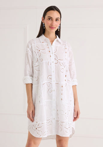 The Lidia Shirt Dress
