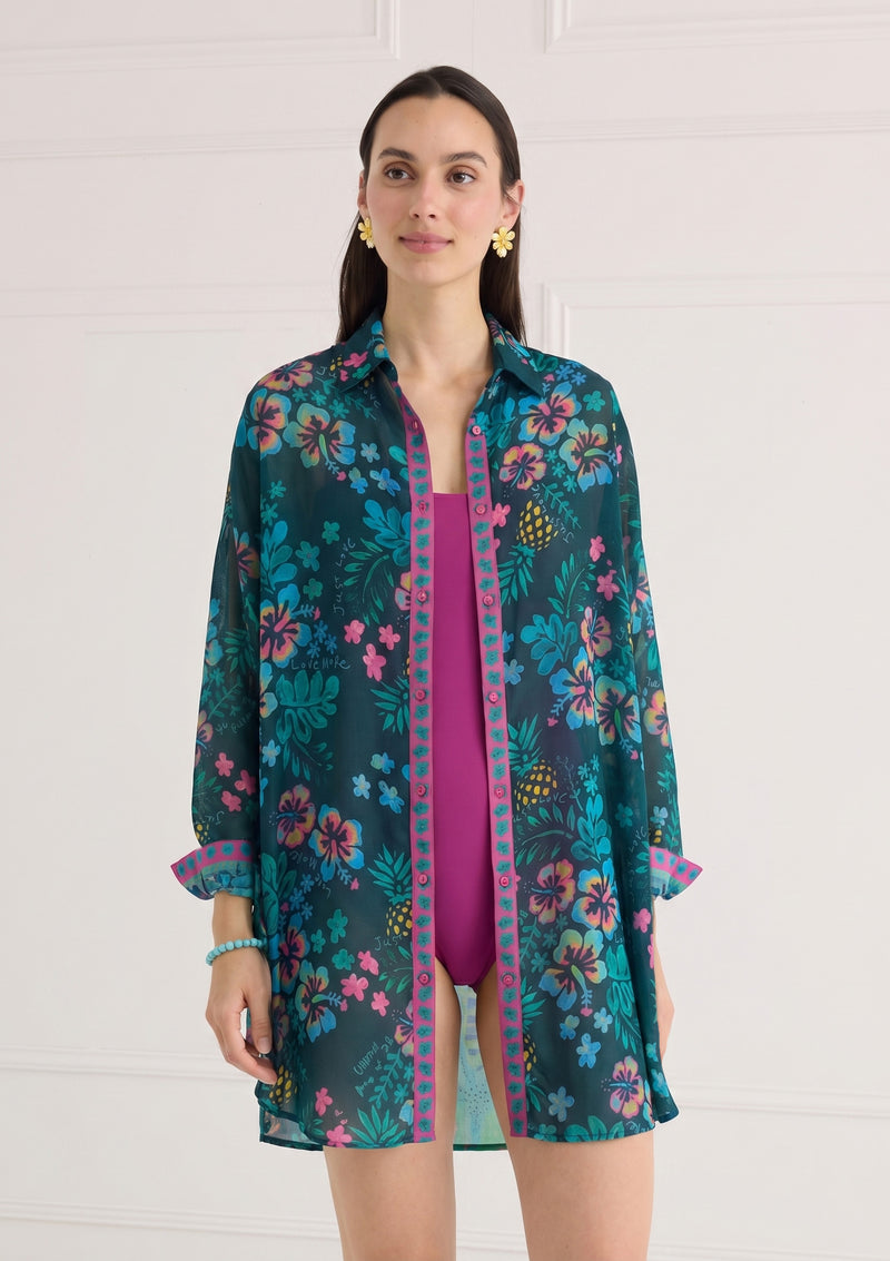 The Lidia Shirt Dress
