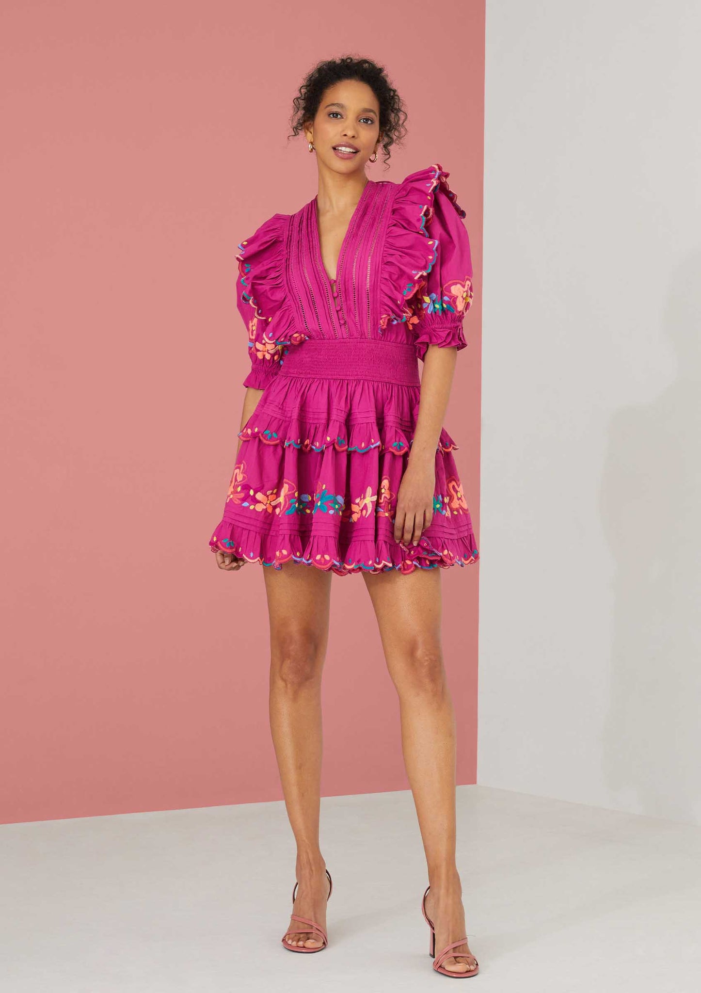 The Vanessa Dress | Floral Maxi Wrap Dress – Alivia