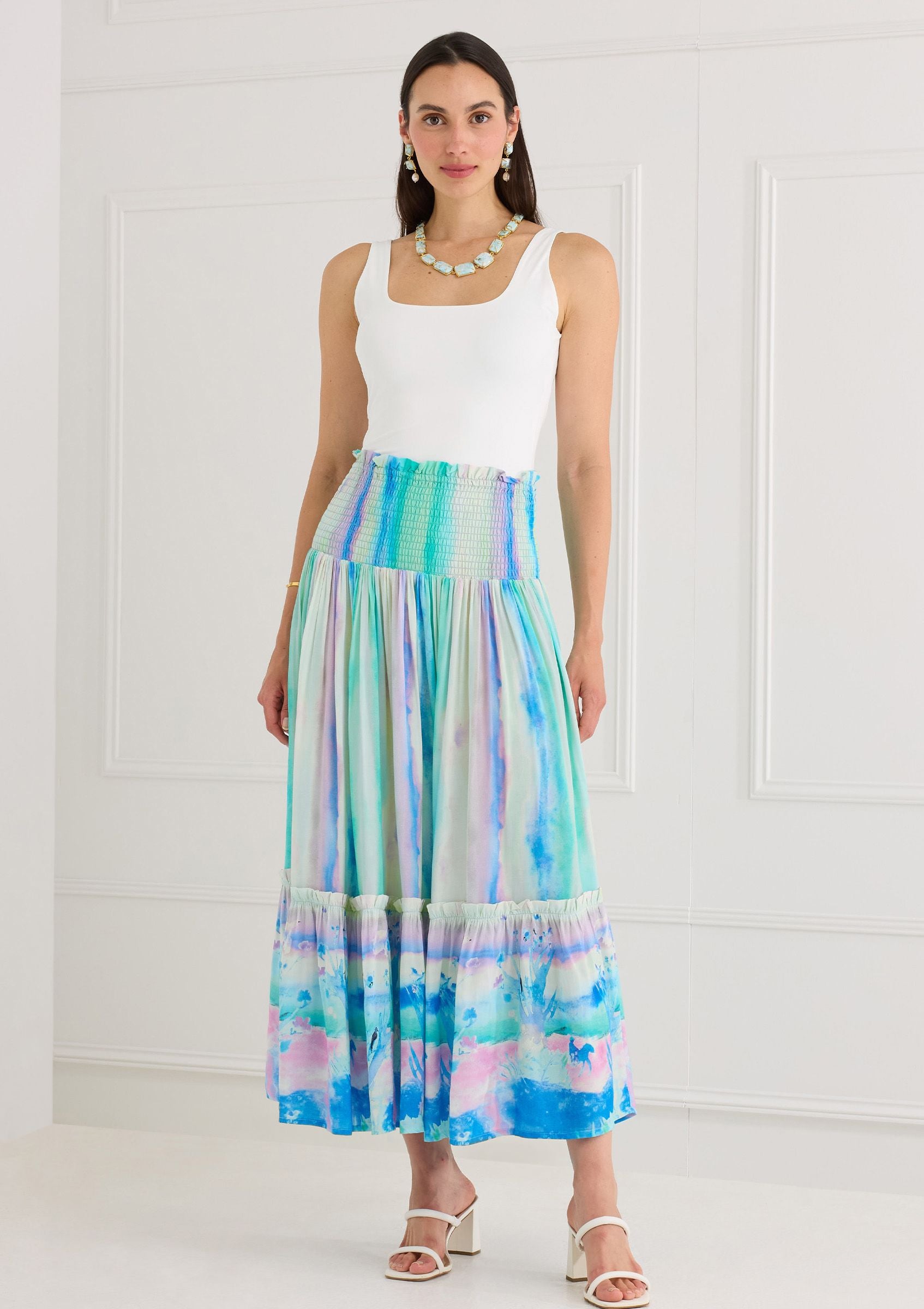 ayamekko　フリルスタイ The Frida Skirt Dress – Alivia