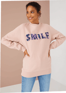 The Anna Smile Sweatshirt - Alivia