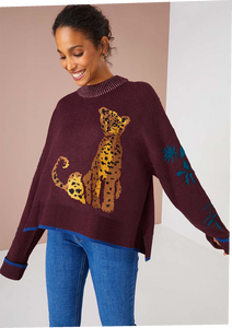 The Marina Leopard Sweater